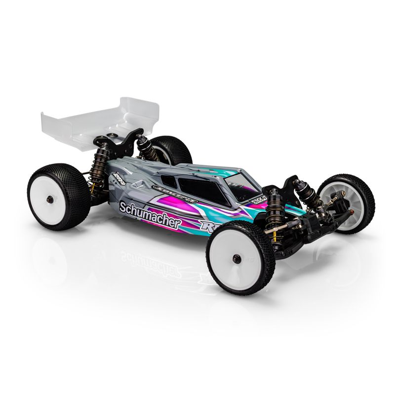 JConcepts S2 Schumacher LD3 Body w Carpet / Turf / Dirt Wing Light Weight 0432L