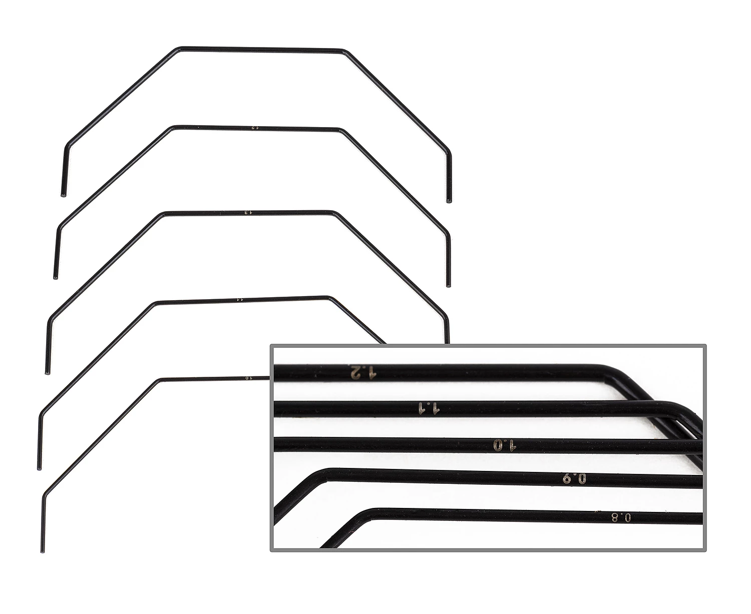 Team Associated B7 Rear Anti-Roll Bar Set ASC92458