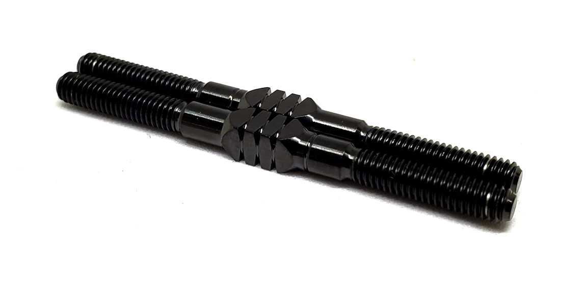 Evolution Titanium Turnbuckle Set 3.5x48mm (2) - Black SZE48BK-2