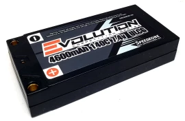 Evolution 4600mAh 140C 7.4V 2S ULCG Thin SHORTY LiPo Battery Pack SZE46402S-US