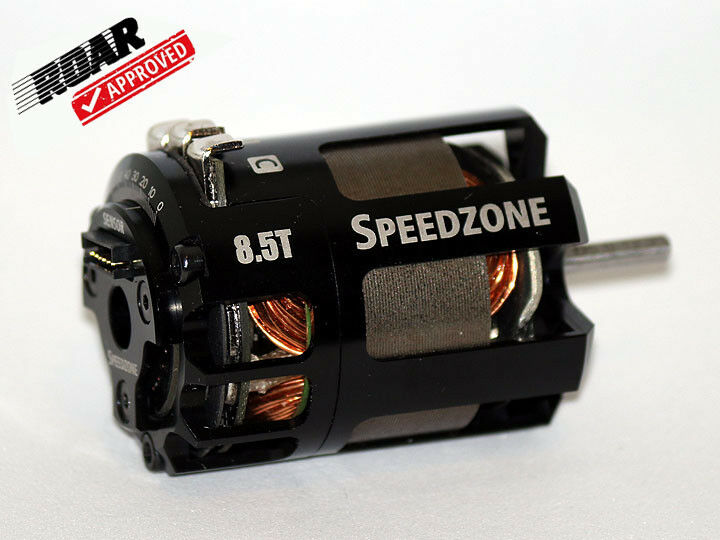 Speedzone 8.5T Modified Brushless Motor 8.5 BL Competition ROAR Approved NEW!