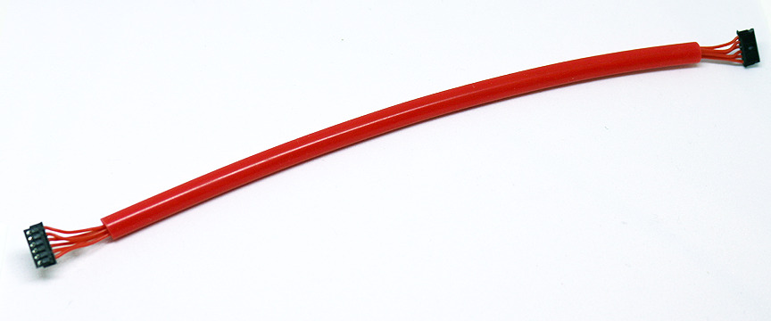 200mm Silicone Flex Brushless Motor Sensor Cable RED 1/12 1/10 Offroad R/C Losi