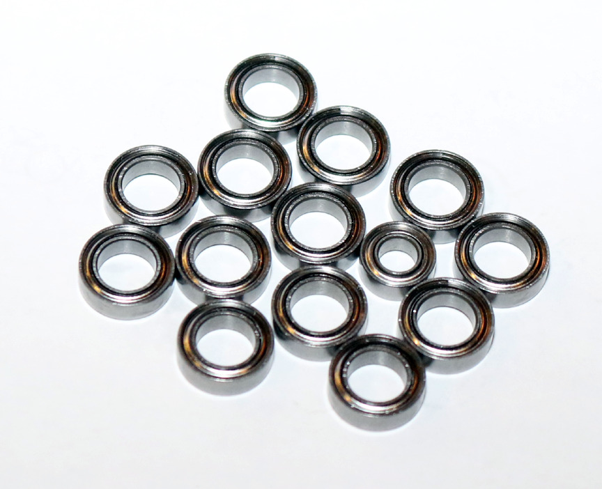 Awesomatix A800XA EVO USA SPEC Full Ceramic Bearing Kit (14 pieces) Oiled 