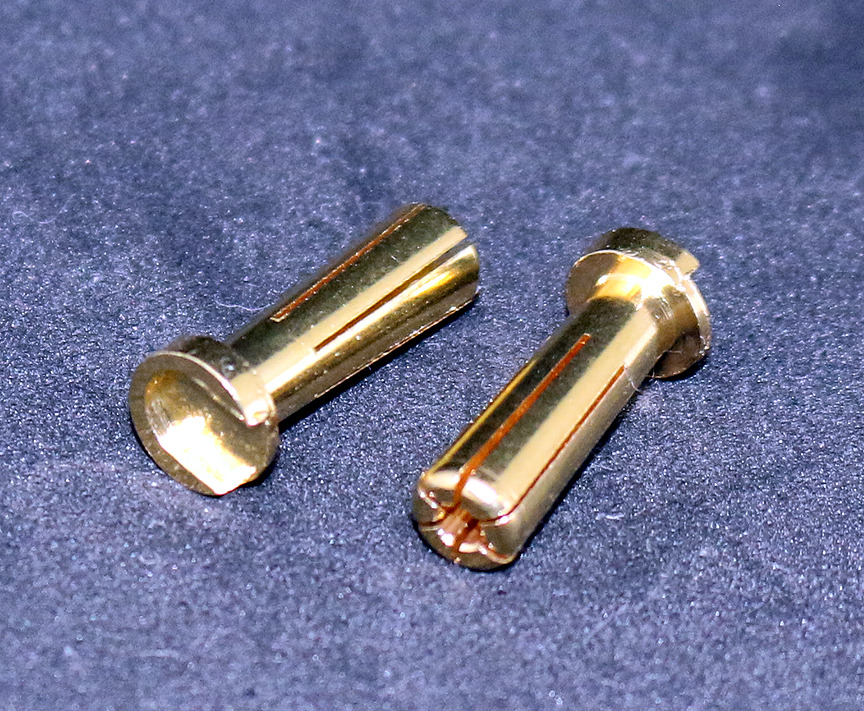 Evolution Speedzone 5mm Low Profile Bullet Connectors Male 18mm L Ships from USA