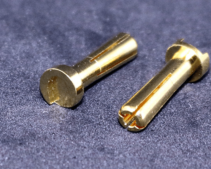 Evolution Speedzone 4mm Low Profile Bullet Connectors Male 18mm L Ships from USA
