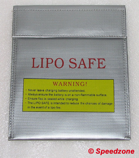 Lipo Safe Bag Charging Case Storage Battery Guard Fire Resistant 180mm * 230mm