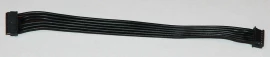Speedzone 100mm Flat Wire Sensor Cable - Black Wire BL 1/10 Offroad Flatwire