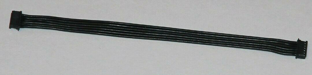 Speedzone 125mm Flat Wire Sensor Cable - Black Wire BL 1/10 Offroad Flatwire