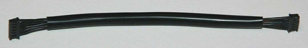 Speedzone 125mm Silicone Sensor Cable - BLACK Wire Ultra flexible BL 1/12 1/10