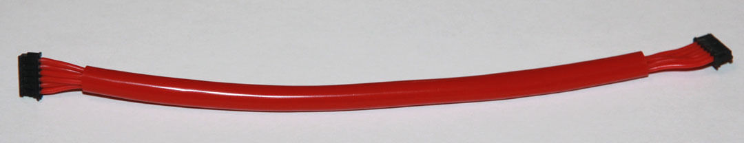 Speedzone 150mm Silicone Sensor Cable - RED Wire Ultra flexible BL 1/12 1/10 1/8
