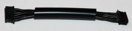 Speedzone 50mm Silicone Sensor Cable - Black Wire Ultra flexible BL 1/12 1/10