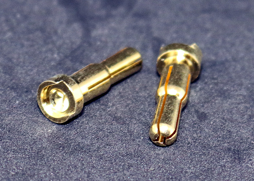 Speedzone Evolution 4mm & 5mm Low Profile Step Bullet Connector (2pcs) USA Ship