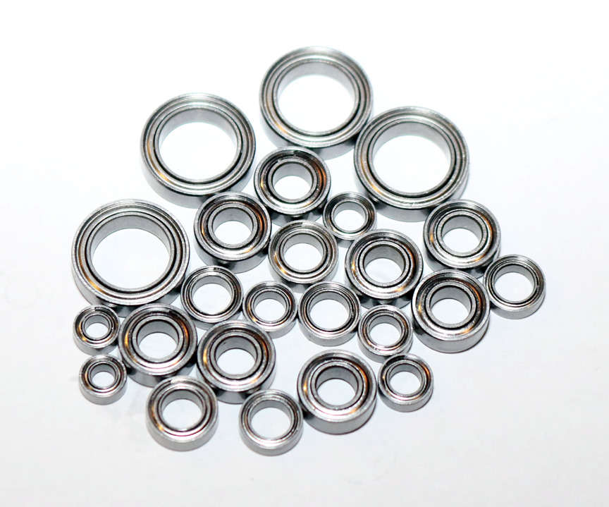 Team Xray T4 T19 2019 Full Ceramic Bearing Kit from Speedzone (24 pieces) Oiled 