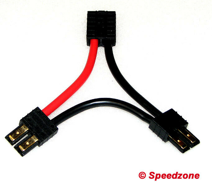 Traxxas Series Adapter Battery Wire Harness Y Connector 12AWG Ships