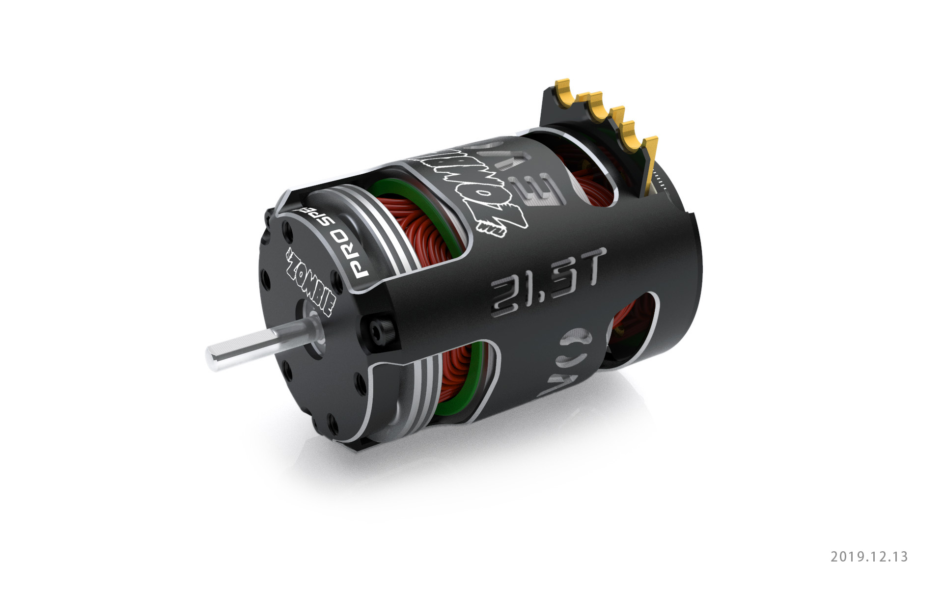 Team Zombie Evolution Pro Spec 21.5T Brushless Motor - M-TZ-EVO215T