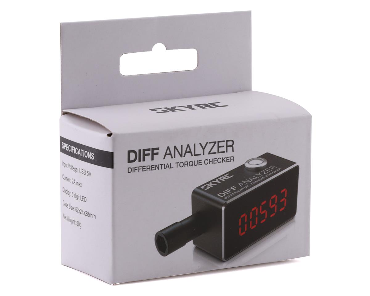 SkyRC Differential Analyzer For 1/10 RC Cars Diff Checker SK-500026-03