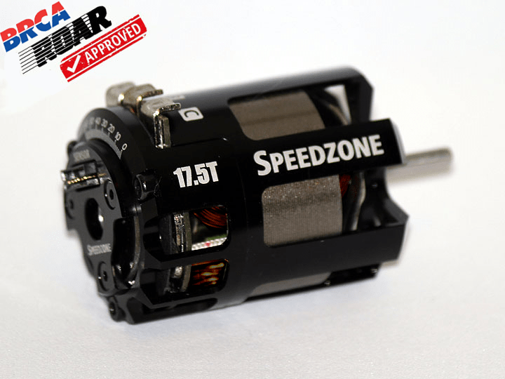 Speedzone 17.5T Spec Brushless Motor Competition Sensored BL ROAR Approved