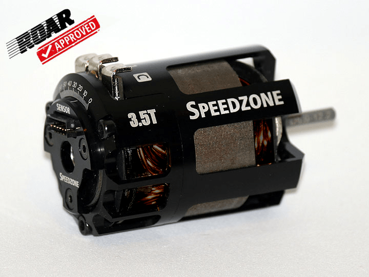 Speedzone 3.5 Turn Competition Modified Brushless Motor 540 12.2 Rotor ROAR Approved!