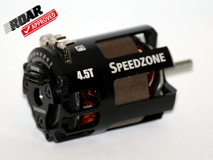 Speedzone 4.5 Turn Competition Modified Brushless Motor 540 12.2 Rotor ROAR Approved!