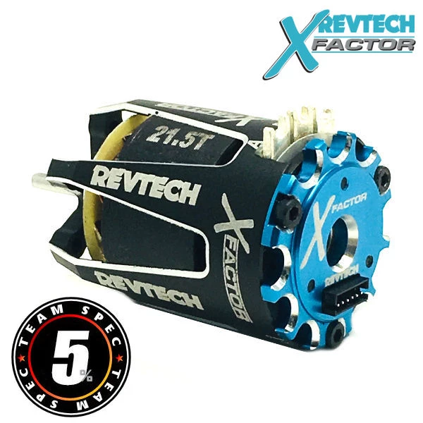 Trinity Revtech X-FACTOR 21.5T TEAM SPEC CLASS BRUSHLESS MOTOR REV1103T ROAR Approved