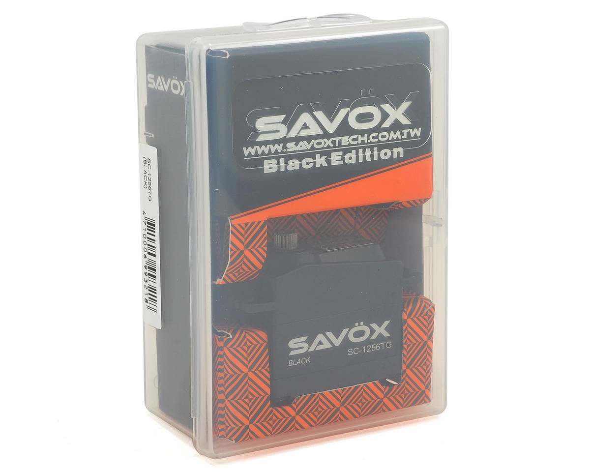 Savox SC-1256TG Black Edition Standard Digital High Torque Servo SAVSC1256TG-BE