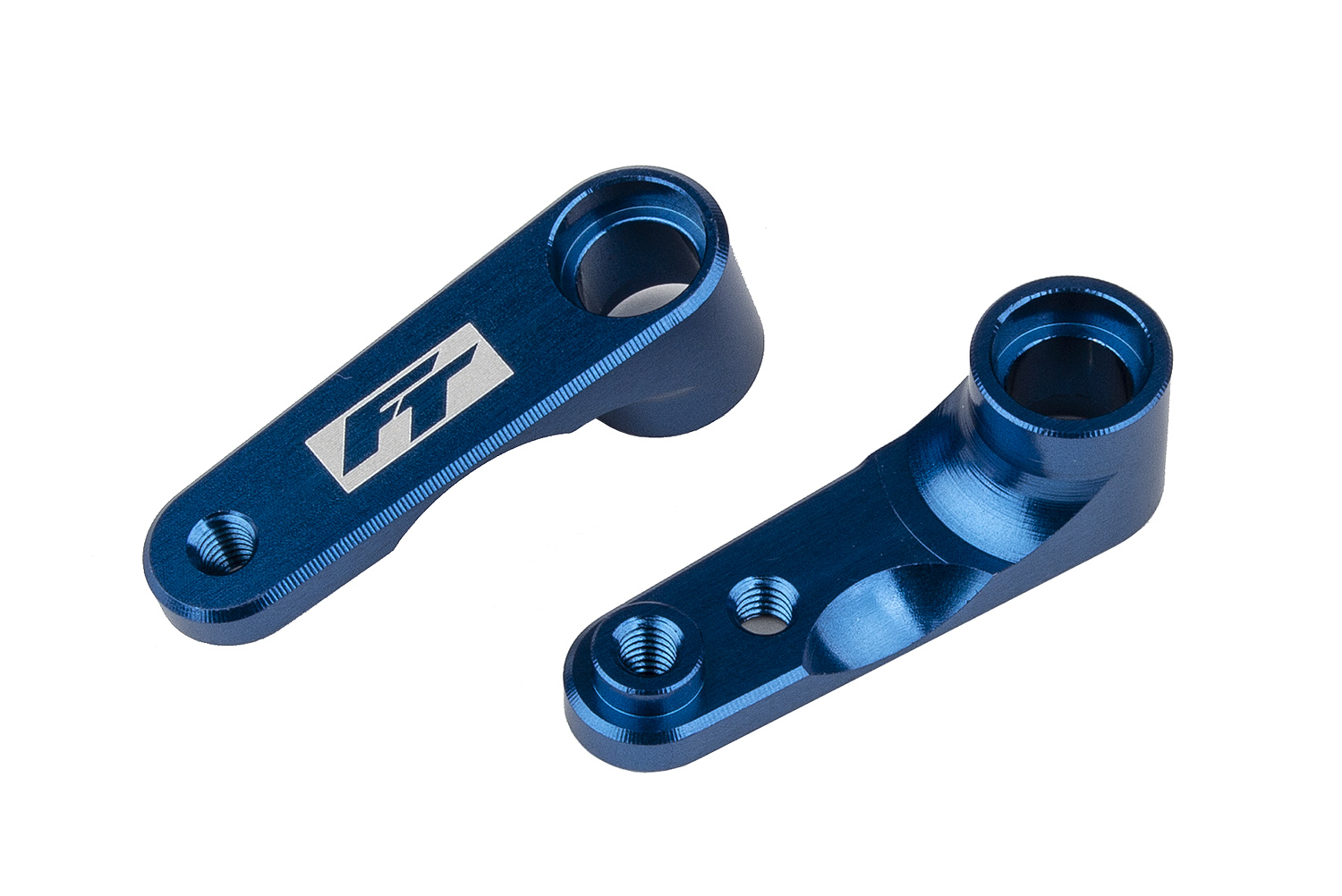 Team Associated B6.4 B6.4D Factory Team Steering Bellcranks ASC91983 - Blue Aluminum