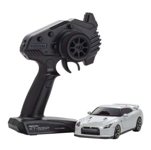 Kyosho MA-020 AWD Mini-Z ReadySet Nissan GT-R R35 Body (White) KYO32628PW