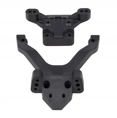 Team Associated ASC91972 B6.4 Carbon Top Plate & Ballstud Mount