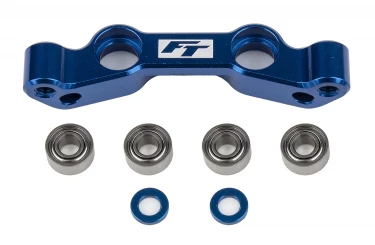 Team Associated RC10B6.4 FT Steering Rack Blue Aluminum ASC91984