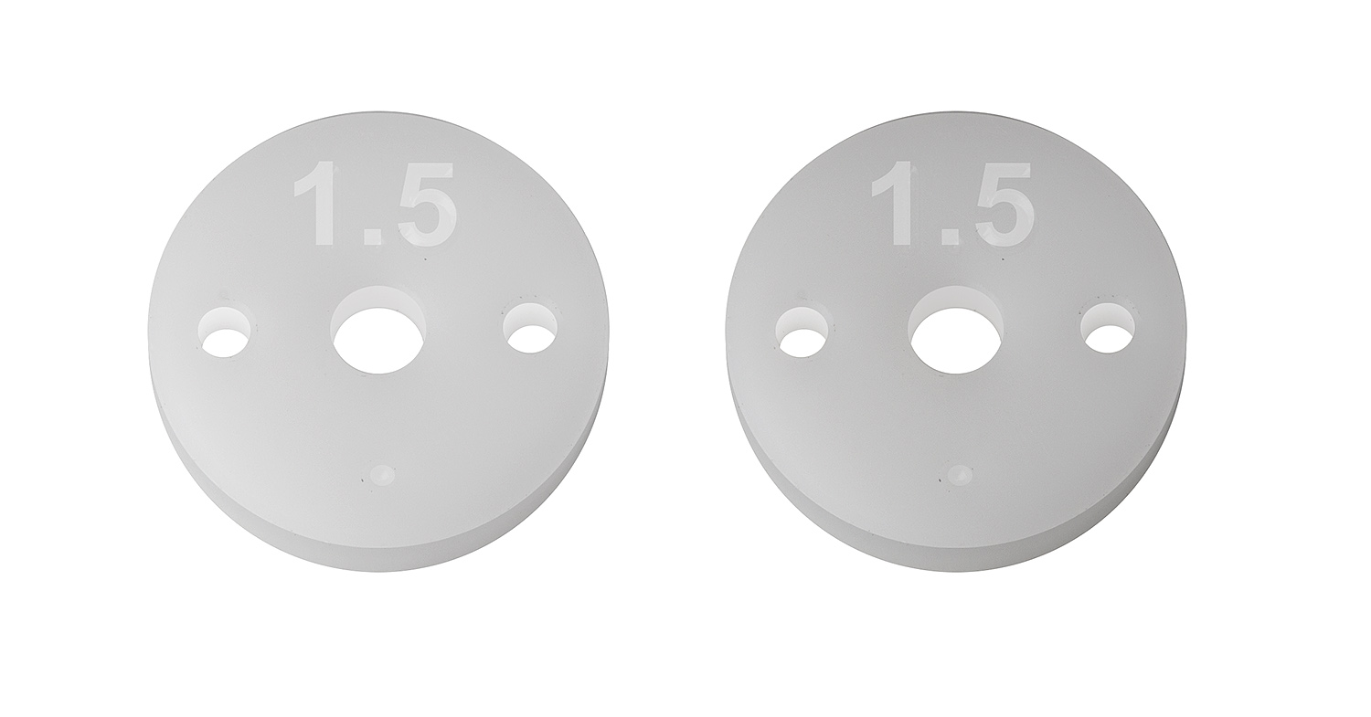 Team Associated ASC91931 13 MM FT 2 X 1.5 in. 2.5MM Shock Pistons