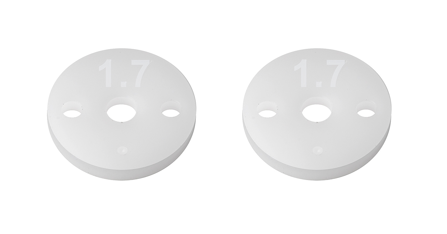 Team Associated ASC91933 13 Mm FT 2 X 1.7 2.5MM Shock Pistons