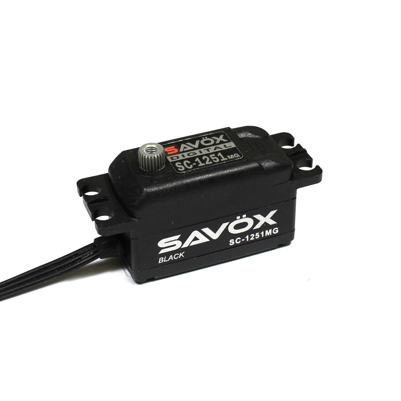 Savox 1251MG Black Edition Low Profile Digital Servo