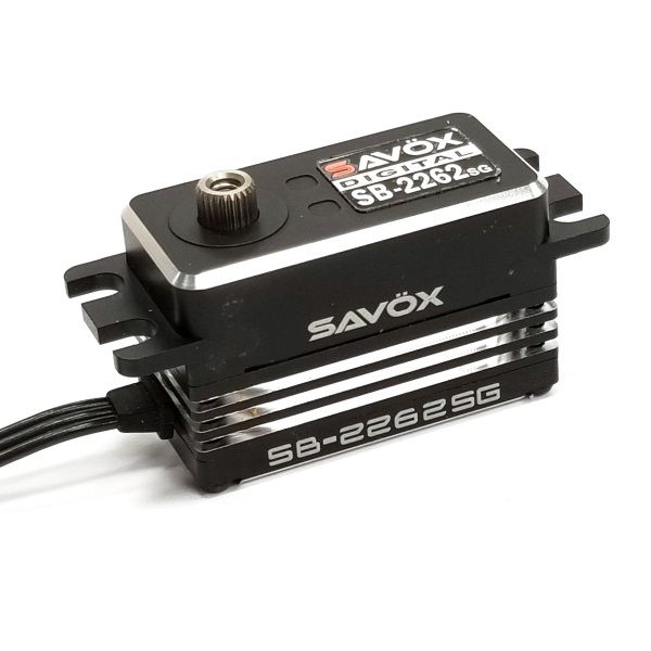 Savox SB-2262SG "High Torque" Low Profile Brushless Servo Black Edition