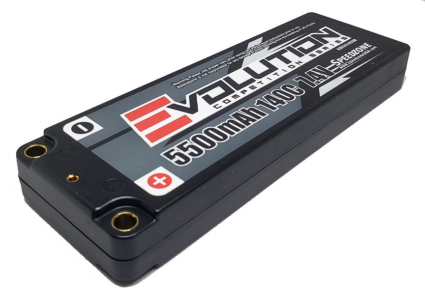 Evolution 5500mAh 140C 2S 7.4V ULCG Thin Lipo Battery Pack