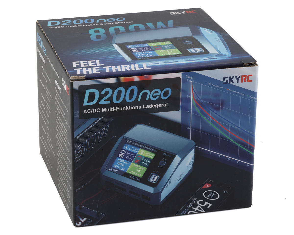 SkyRC D200neo AC/DC Multi-Function Smart Charger SK-100196-02