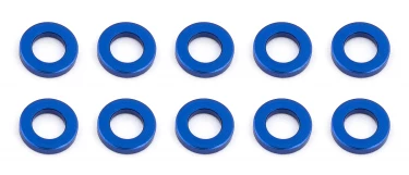 Team Associated Ballstud Washers 5.5 x 1.0mm Blue Aluminum (10) ASC31382