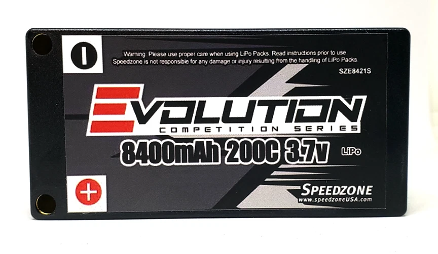 Evolution 8400mAh 200C 1S 3.7V Hardcase Lipo Battery Pack ***SUPER IR ...