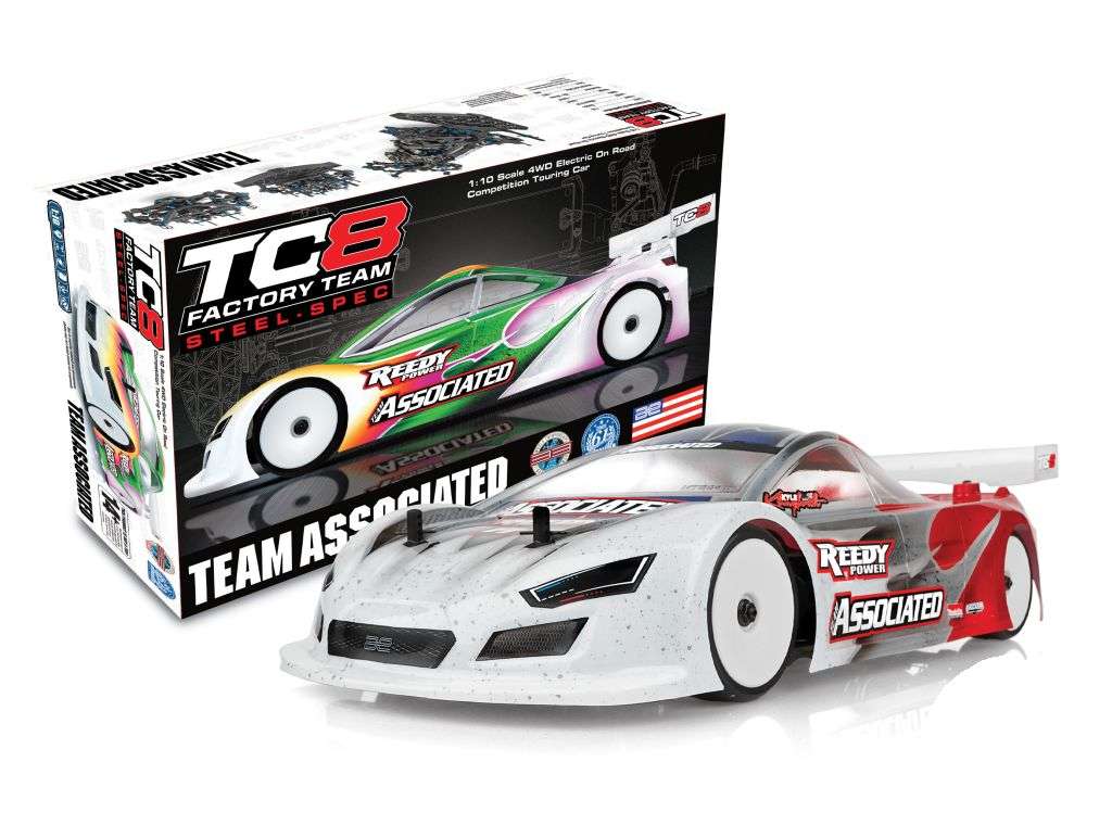 Team Associated RC10 TC8 Steel-Spec 1/10 On-Road Touring Team Kit