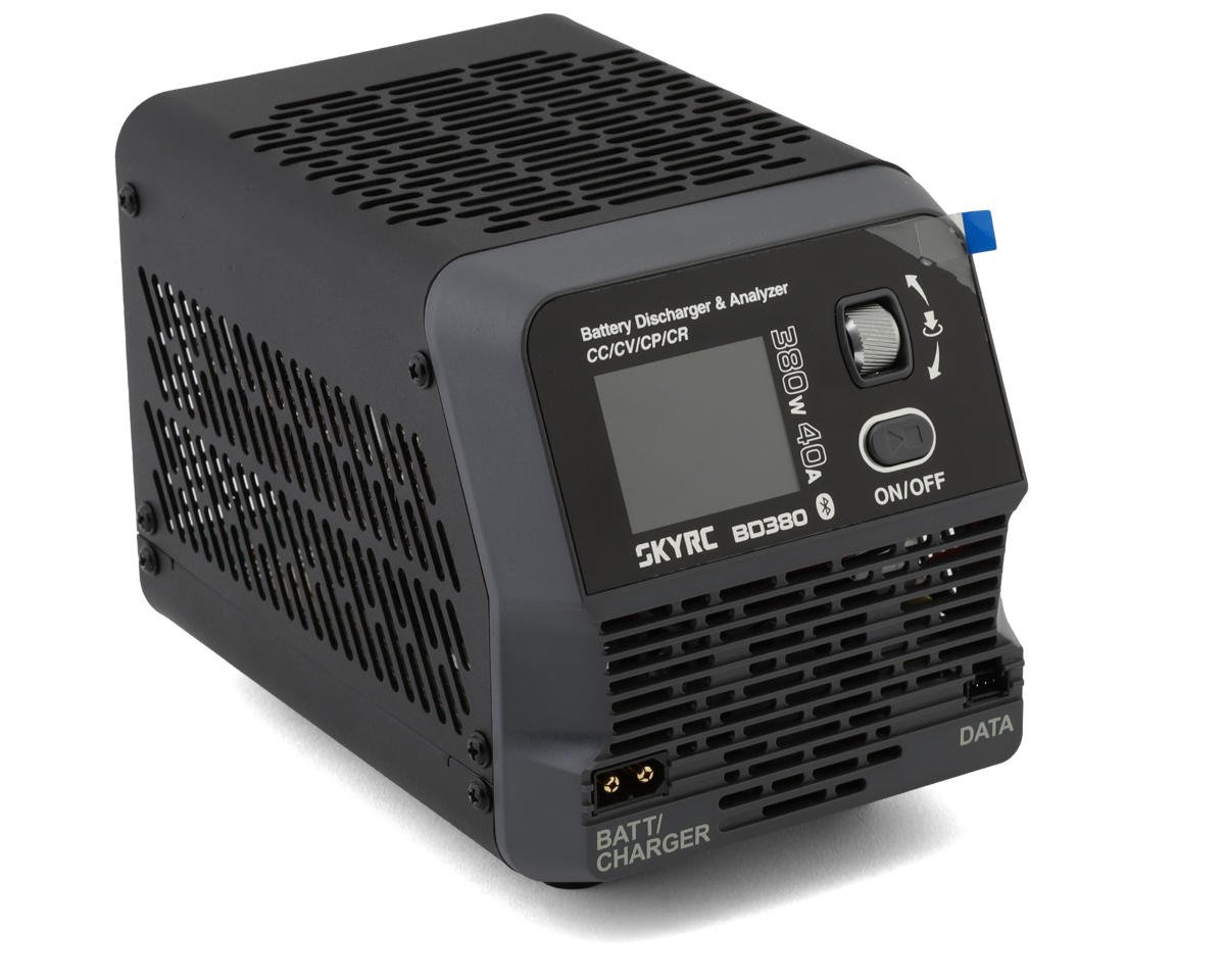 SkyRC BD380+ Battery Discharger & Analyzer 380W, 40V, 40A Discharge 1-8S LiPo Battery