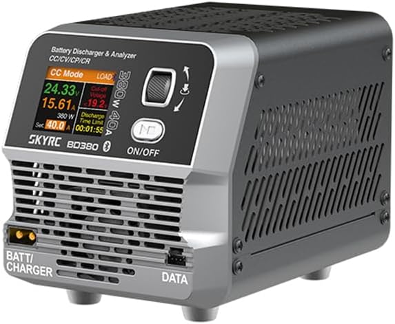 SkyRC BD380+ Battery Discharger & Analyzer 380W, 40V, 40A Discharge 1-8S LiPo Battery