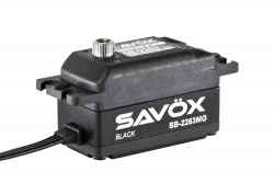 Savox SB-2263MG Black Edition High Speed Low Profile Brushless Metal Gear Servo